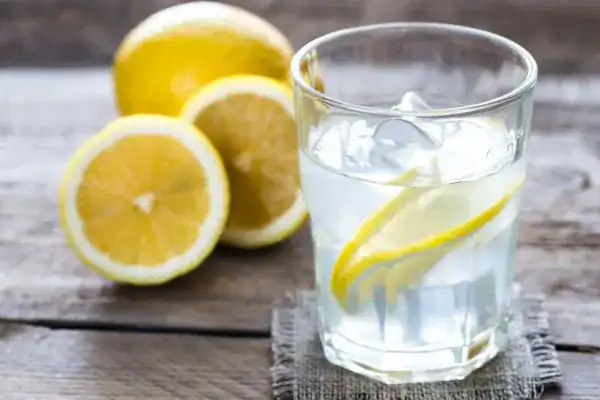 Image of lemon water to aid hydration Walton-on-Thames